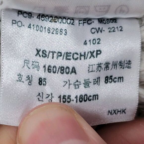 LEVI STRAUSS Sherpa Lined Denim Jean Jacket Trucker Snap Front SIZE XS - Picture 15 of 16